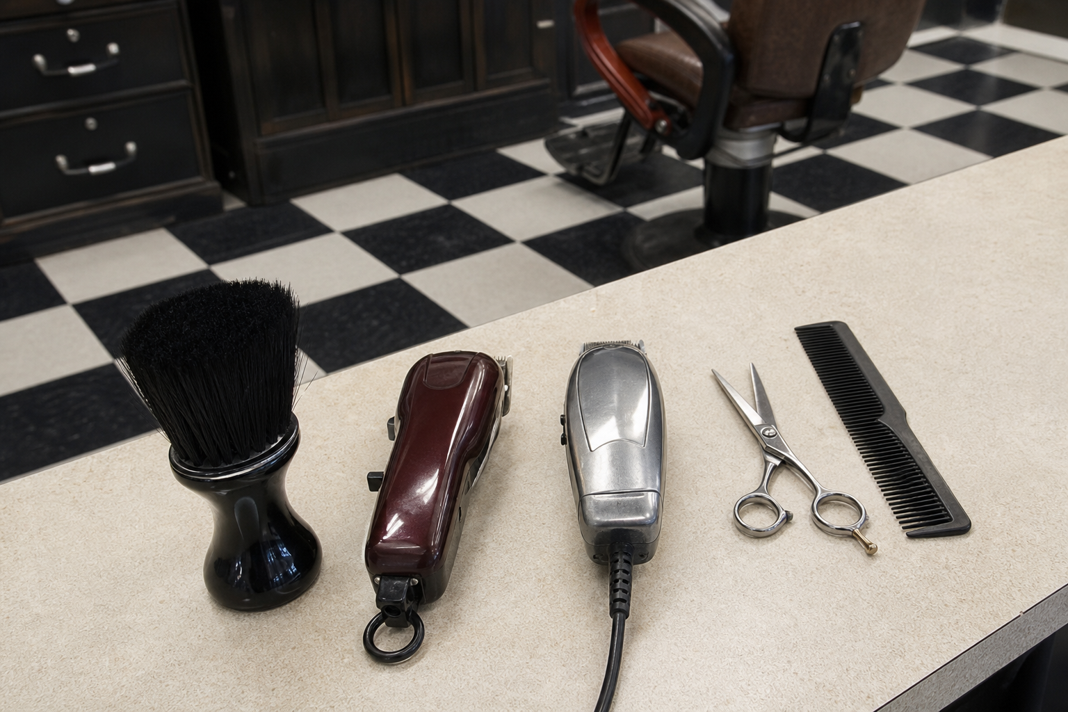 Barber Shop — illustrative